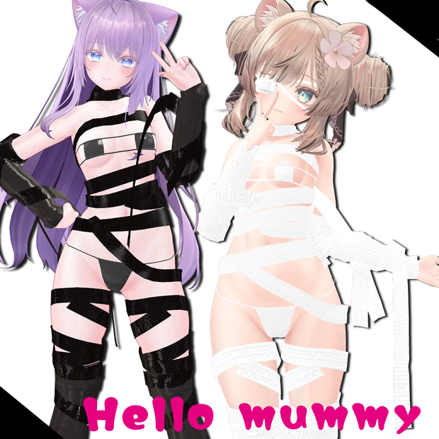 ２アバター対応　Hello Mummy