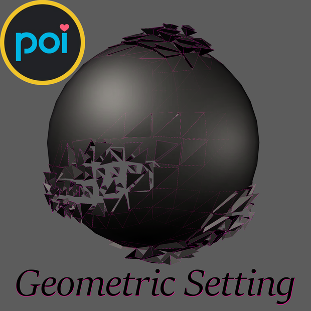 【VRChat】Geometric Dissolve設定【Poiyomi Pro】