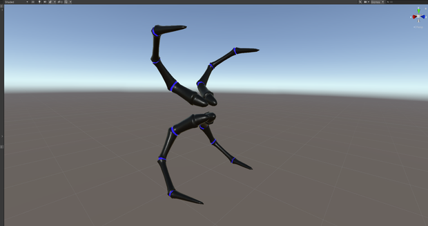 Spider legs