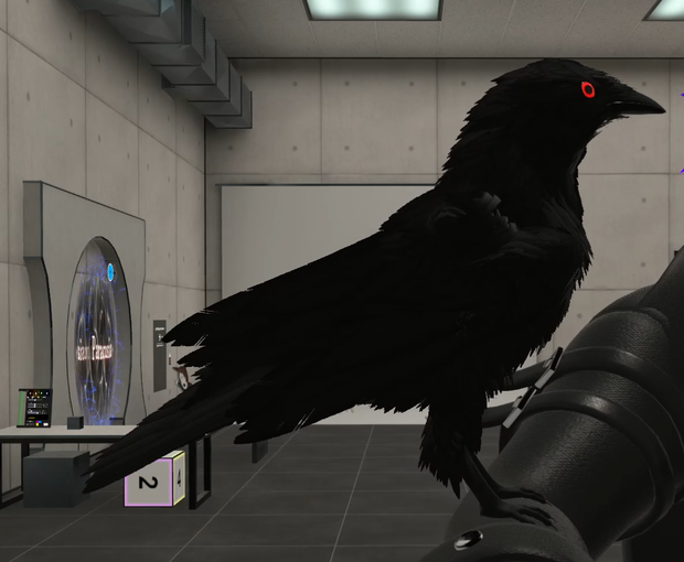 Vrchat Crow Companion 