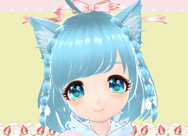 愛♡ゆめかわロリータちゃん Vroid VRM ３Dモデル