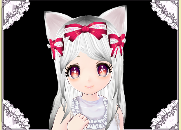 ラブリーロリータりぼんちゃん　３Dモデル＆髪形　