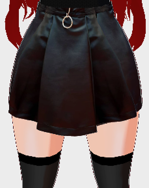 leather skirt