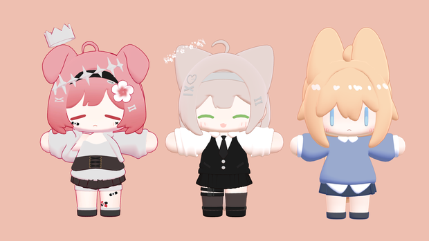 VRChat custom avatar Modeling (For commission Payment)