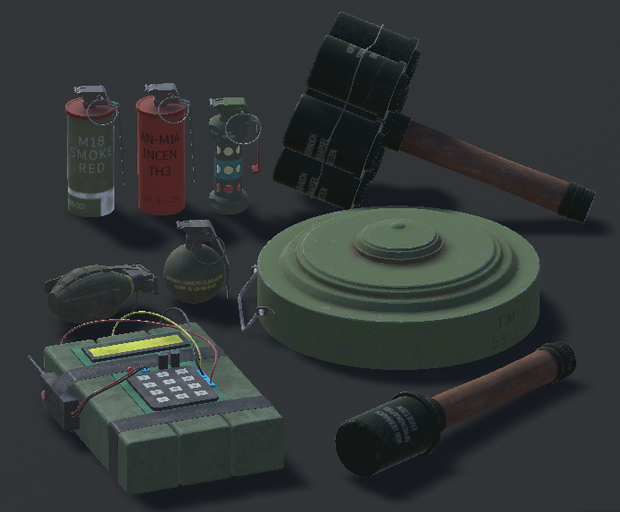 【Vrchat想定】‘Bombs and Grenades’