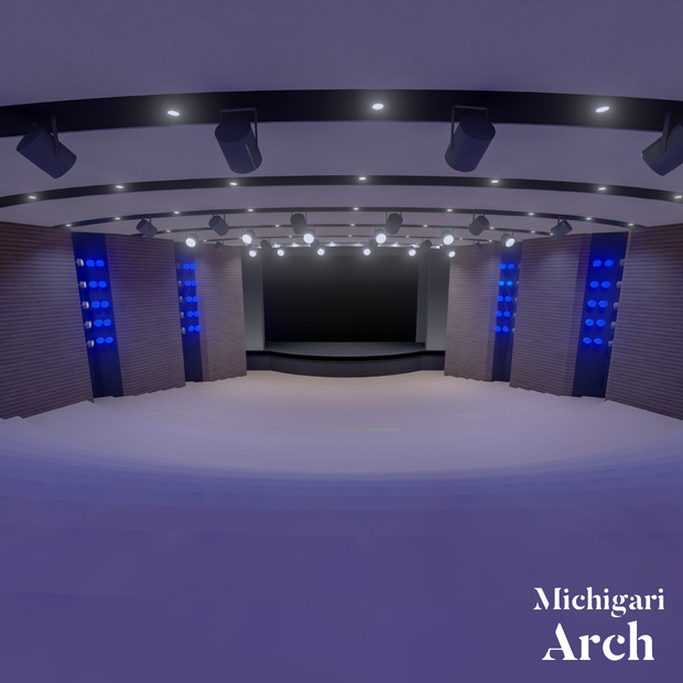 【VRワールド】Michigari Theater -講堂-