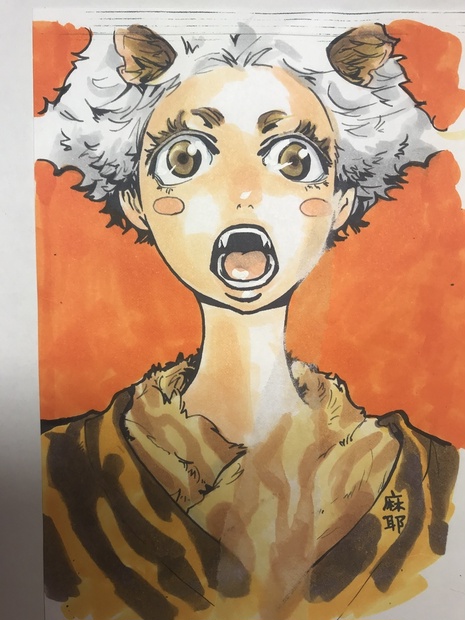 猪娘 線画セットカラーはコピー用紙にコピック かしま屋 Booth 猪娘 線画セットカラーはコピー用紙にコピック かしま屋 Booth