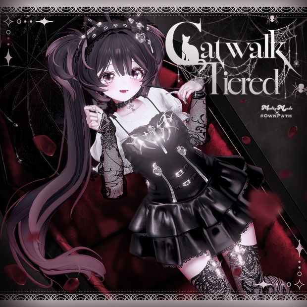 ♥17アバター対応♥MM×#OwnPathコラボ♥Catwalk Tiered♥