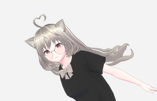 Cute Girl 3D_Model オリジナル3Ｄモデル