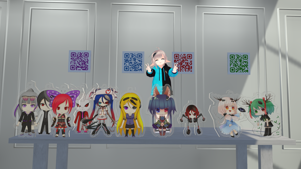 骸Squad!!グッズモデル配布中！