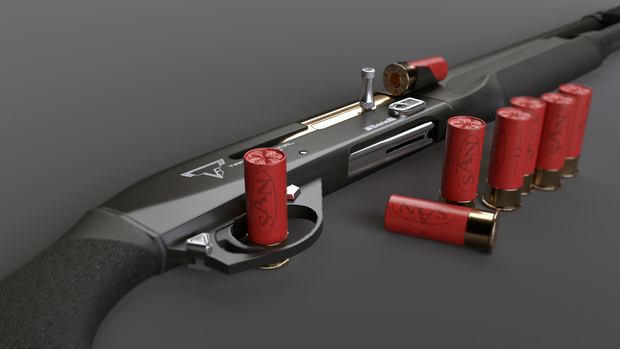 【VRChat向け】Benelli m2 JWカスタム【3Dモデル】