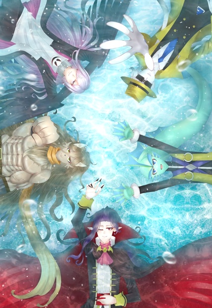 西洋妖怪ポストカード Moon Cradle Booth