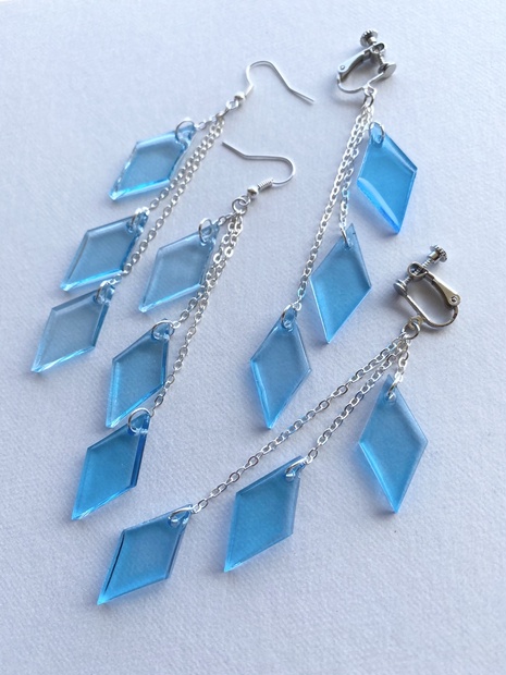 🐬フロイド ジェイド リーチ兄弟 ピアス イヤリング🦈 - tanbotuki - BOOTH