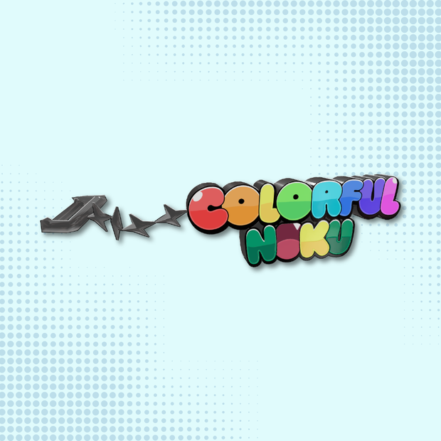[FREE] "Colorful Nuku" 3D Keychain & Pin