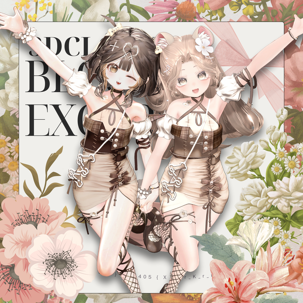【VRC】衣装 「BlossomExcursion」【10アバター対応】