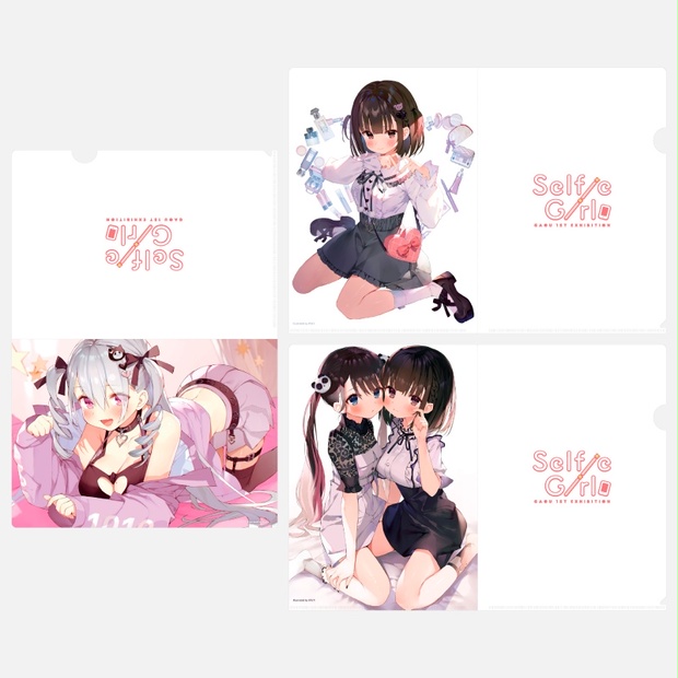 がおう Selfie Girl あやか アクリルプレート クリアファイル がおう Selfie Girl あやか アクリルプレート クリアファイル