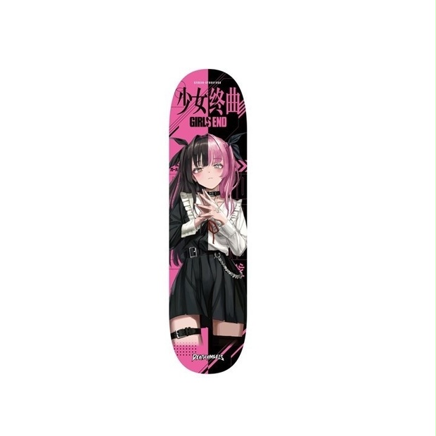 we スケートボードデッキ イラスト付き 楽天市場】Color Bars × DC Comics Sway With Me Skateboard Set