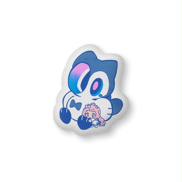 ミュウ ダイカットクッション ミュウ オリジナルダイカットクッション ミュウダイカットクッション