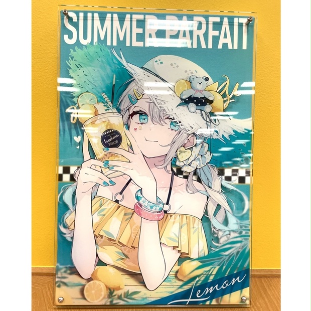 赤倉 個展 Ludique レイヤードグラフ Lemon Yellow 1535ddd9-a268-4b5c-8c9d-