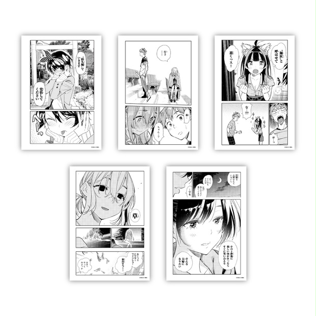 彼女、お借りします　ポストカード付き TVアニメ『彼女、お借りします』の期間限定POP UP SHOPを開催