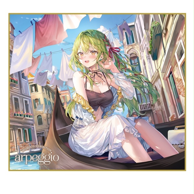 ももこ個展「arpeggio」 直筆サイン入り保証書付き オリジナル複製原画A - メルカリ