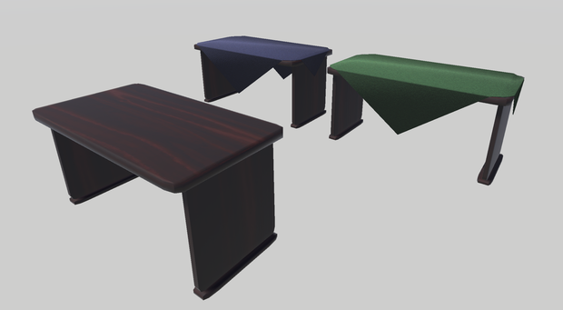 【無料】占いとかに使われてそうなテーブル【VRChat想定】