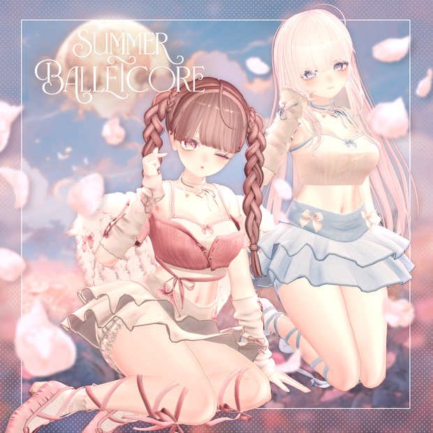 🌙🪽 Summer Balletcore / 18アバター対応 🌙🪽