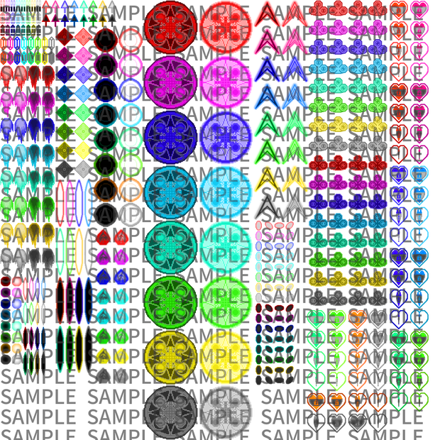 GlowingGames 弾幕画像