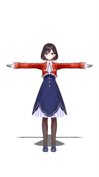 「私の推しは悪役令嬢。」3Dモデル「レイ＝テイラー」