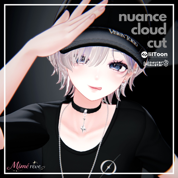 ✧Nuance Cloud Cut✧【16アバター対応】VRChat