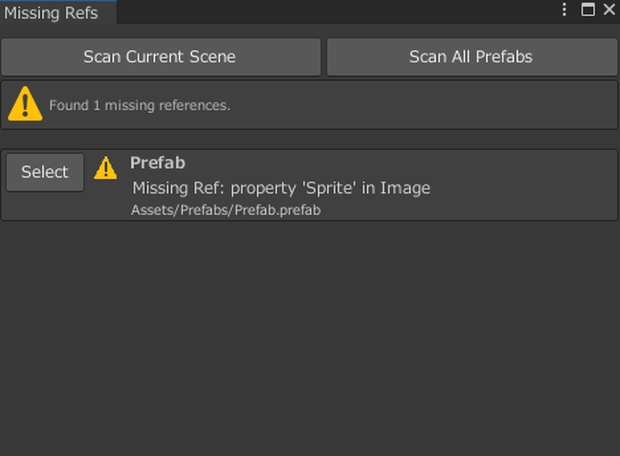 【参照切れを一括検索】Missing Reference Finder【Unityエディタ拡張】