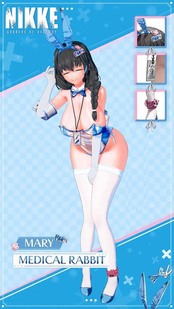 Mary Medical bunny (NIKKE)