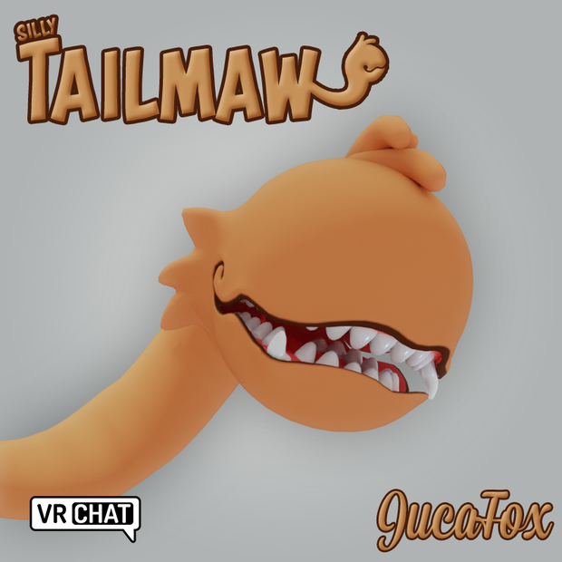 VRChat アバター用の Silly Tailmaw / Silly Tailmaw for VRChat avatars