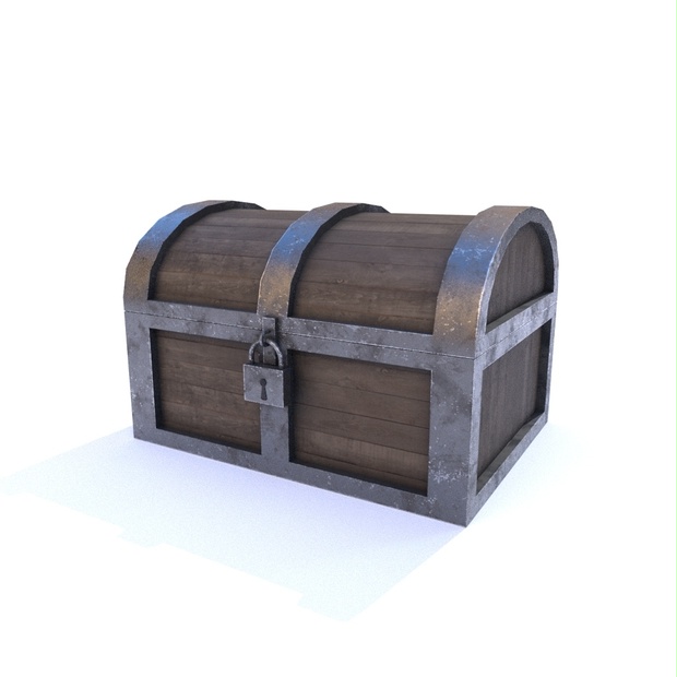 【3Dモデル】宝箱 -Chest-