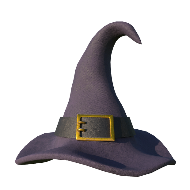 【3Dモデル】魔法使いの帽子 -Magic_Hat- 4Color