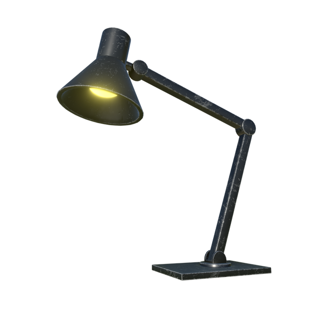 【3Dモデル】デスクライト -Desk_Light- 2Color