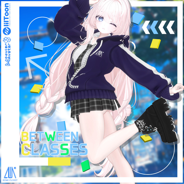 【15K FOLLOWER SALE】【PB】【13アバター対応】 Between Classes 【VRChat想定】
