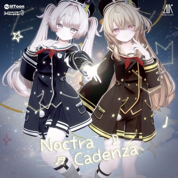 15K FOLLOWER SALE】【PB】【17アバター対応】 Noctra Cadenza