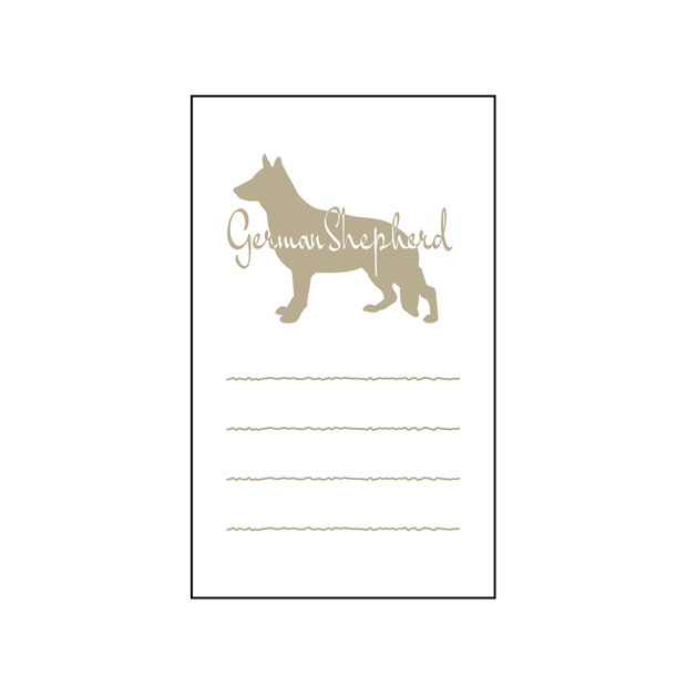 A4テンプレート // カード  card // dogドッグ犬 // ジャーマンシェパード