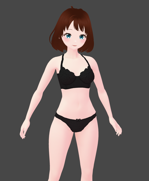 VRoid | Lace Underwear Set - 6 Colours | VRoid 1.0