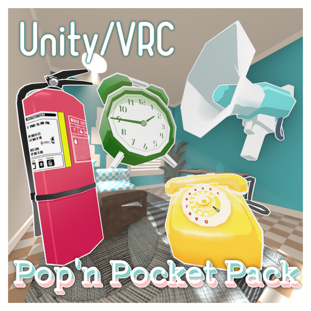 【VRC/Unity】Pop'n Pocket Pack
