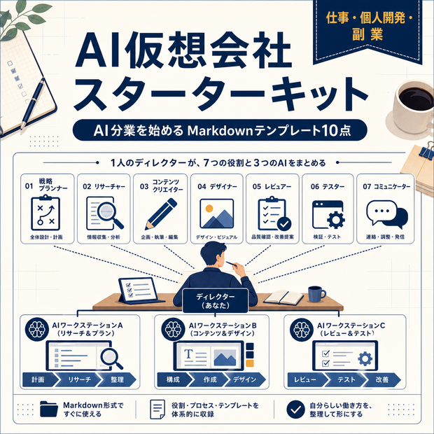 AI仮想会社スターターキット