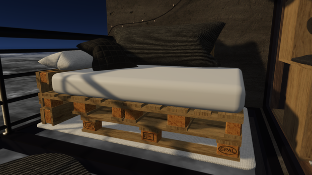 Pallet Furniture/Furniture made from EU-Pallets for VRCworlds