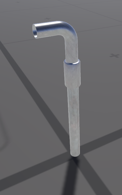 Metal Pipe for VRC Worlds