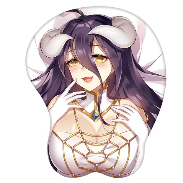 オーバーロード overlord アルベド albedo おっぱい マウスパッド - hangsibo - BOOTH