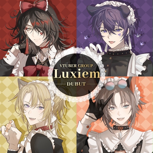 完全オーダー ミスタリアス Luxiem 1周年 にじさんじen にじさんじ 缶