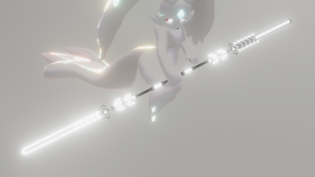 Silver Dance - Double-headed melee