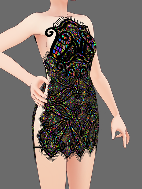 [FREE] Stained Glass Dress
