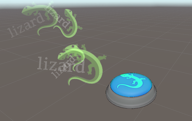 Lizard button