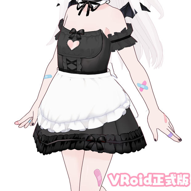 【FREE 無料 】Cute BAND-AID Set custom item for VroidStudio バンドエイド やみかわ VRoid正式版